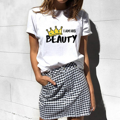T Shirt Couple Beauty and The Beast - La Belle