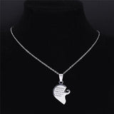 Collier Amour Couple Coeur
