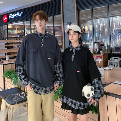 Pull Chemise pour Couple