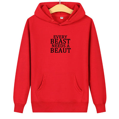 Sweat Beauty Beast Couple - Every Beast Needs A Beauty Rouge