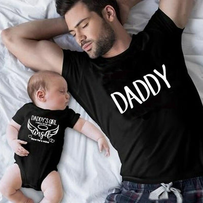 Tee Shirt Assorti Père Fille