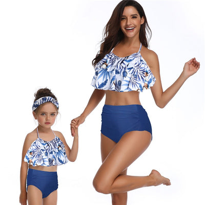 Maillot de Bain Mère Fille Haut Original