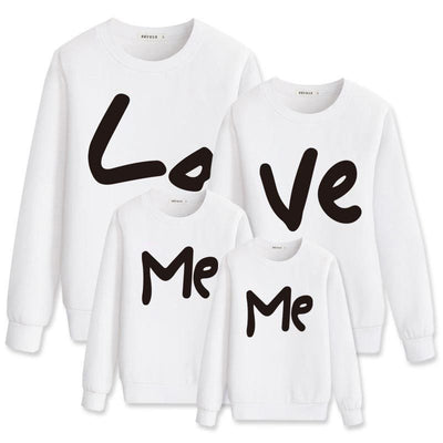 Pull Famille Love Me
