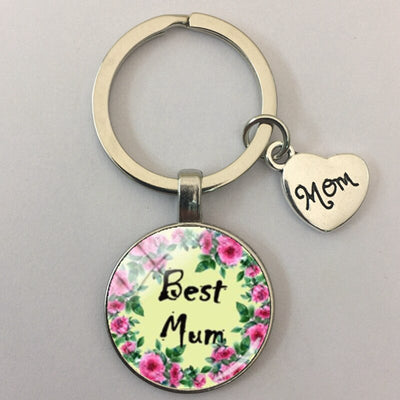 Porte Clé Mère Fille Multicolore