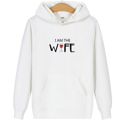 Sweat Couple Alcool Femme Blanc