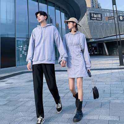 Sweat Couple Coordonné Robe Sweat Femme Duo