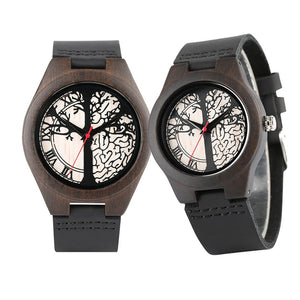 Montre Couple en Bois Arbre de Vie - MatchingMood