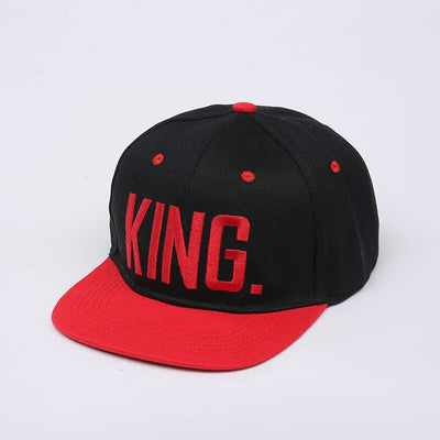 Casquette King Queen Couple Multicolore