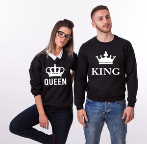Pull Couple King Queen Couronne