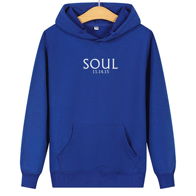 Sweat-Shirt Couple Ames Soeurs Bleu- Soul