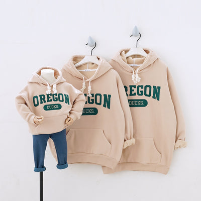 Sweat Famille Oregon Caramel - MatchingMood