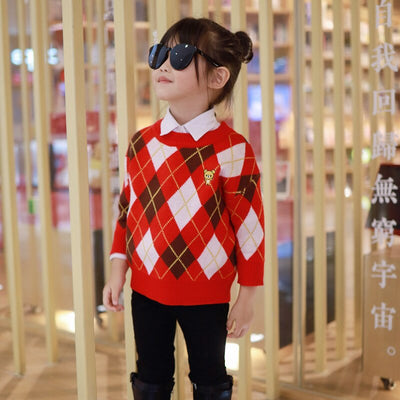 Pull Fillette Losange - MatchingMood