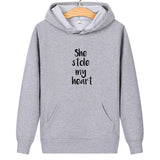 Sweat Couple Pull Mixte Couple