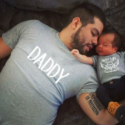 Tee Shirt Assorti Père Fille