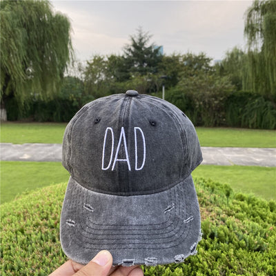 Casquette Couple Denim Mum Dad