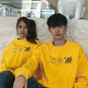 Pull Couple Le Roi Lion - MatchingMood