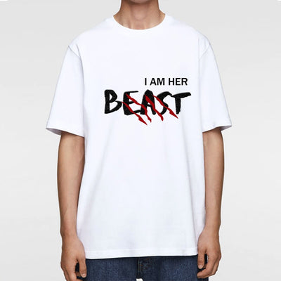 T Shirt Couple Beauty and The Beast - La bête - MatchingMood