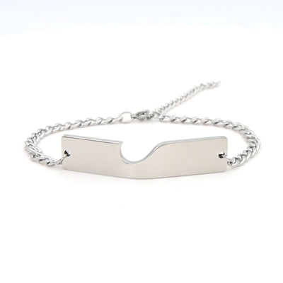 Bracelet Couple à Partager Gourmette - MatchingMood