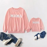 PULL MERE FILLE MAMA MINI Rose - MatchingMood