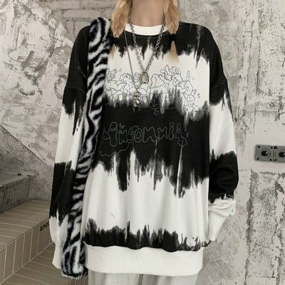 Pull Oversize Long pour Amoureux - MatchingMood