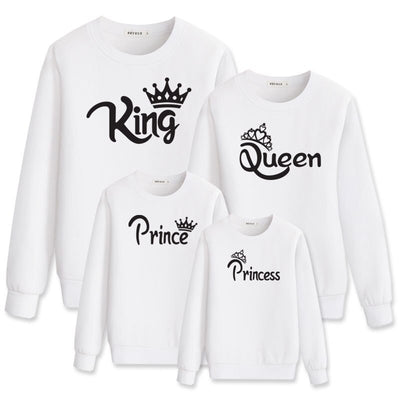 Pull Famille Royale Blanc - MatchingMood