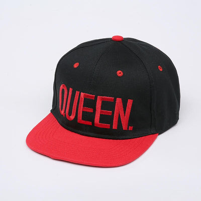 Casquette King Queen Couple Multicolore