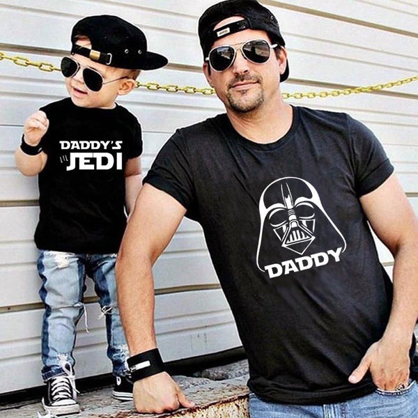 Tee Shirt Star Wars Jedi de Pere en Fils