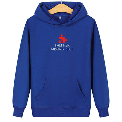 Sweat Couple Grand Amour Homme Bleu