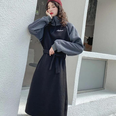 Robe Pull Longue Polaire