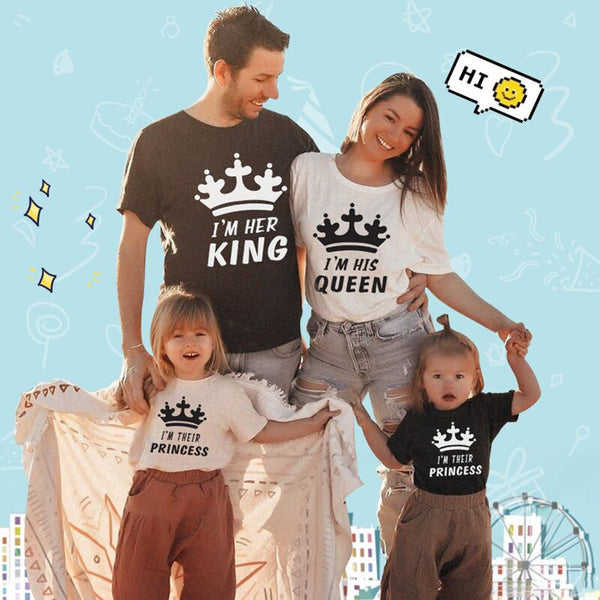 Tee Shirt Famille Royale - MatchingMood