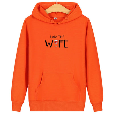 Sweat Couple Alcool Femme Orange
