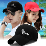 Casquette Couple Elegant King Queen