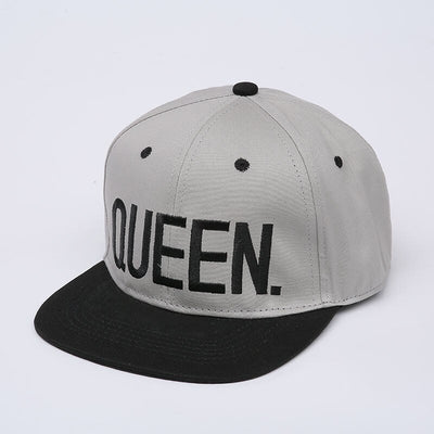 Casquette King Queen Couple Multicolore