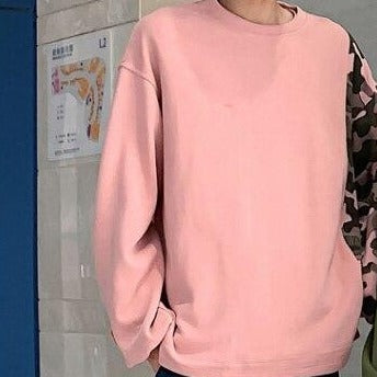 Pull Couple Camouflage Rose