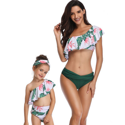 Maillot de Bain Mère Fille Haut Original
