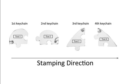Porte Clé Meilleure Amie Personnalisé Coeur