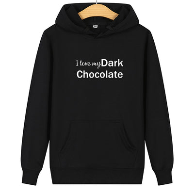 Sweat Couple Chocolat Femme Noir