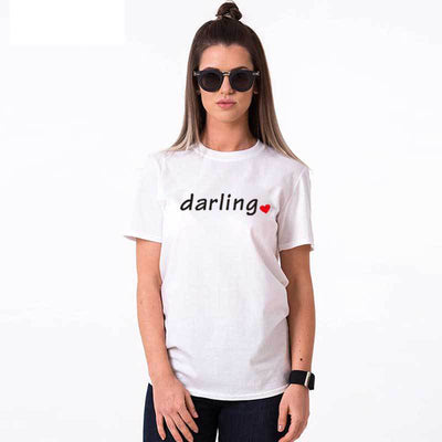T-Shirt Darling femme Blanc