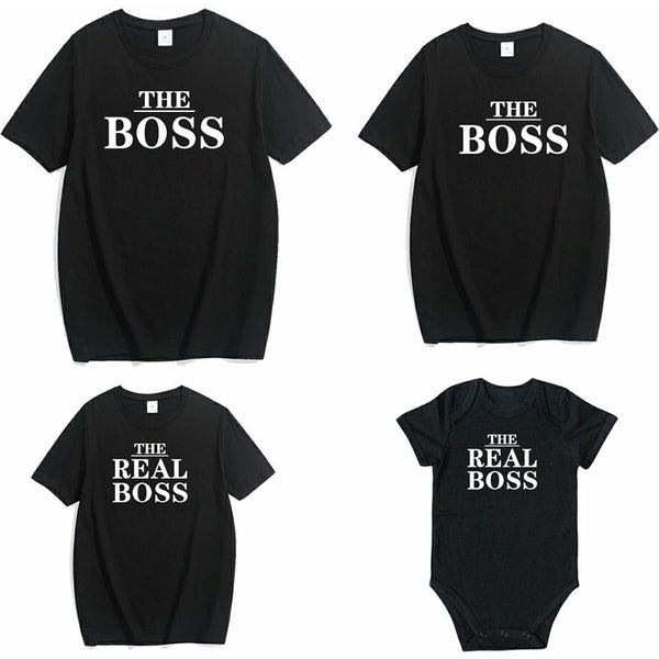 T-Shirt Famille The Boss