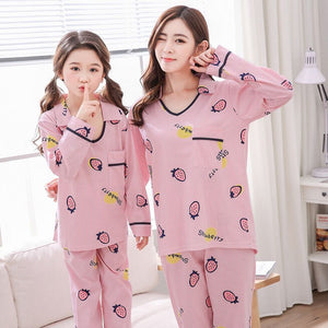 Pyjama Envie de Fraise Mère Fille - MatchingMood