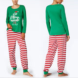 Pyjama Famille de Noël Bébé Lutin du Pere Noël Mère - MatchingMood