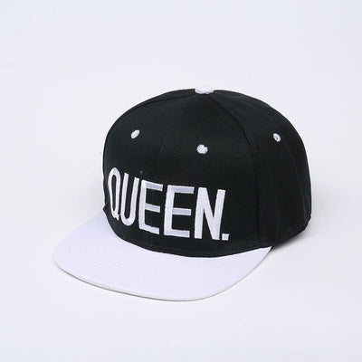 Casquette King Queen Couple Multicolore