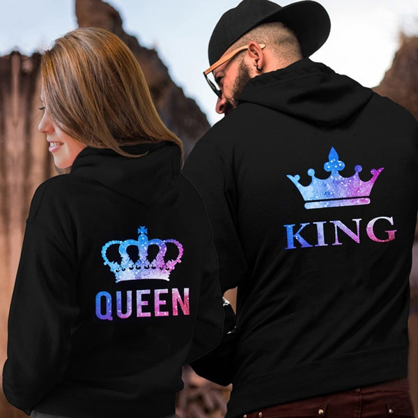 Sweat Couple Queen King Couronne