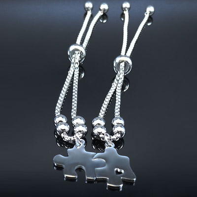Bracelet d'Amitié Puzzle Ajustable - MatchingMood