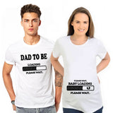 Tee Shirt Couple Bientôt Maman - MatchingMood