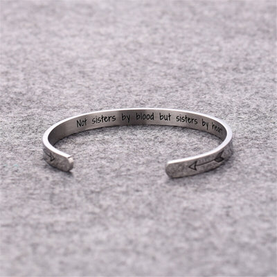 Bracelet Coeur d'Amitié Flèche Argent - Matchingmood