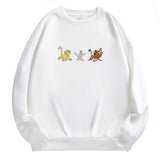 Pull Couple Le Roi Lion Blanc - MatchingMood