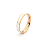 Bague Couple Blanc