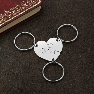 Porte Clé Meilleure Amie Personnalisé Coeur