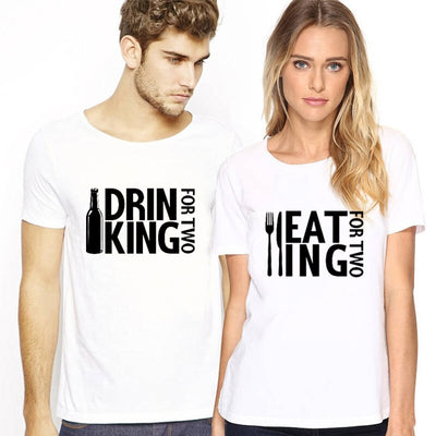Tee Shirt Couple Marrant